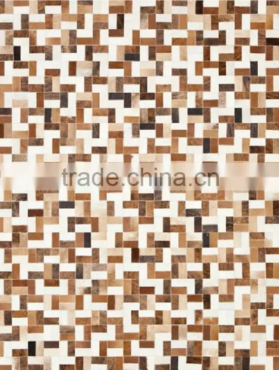 Stylish cowhide rug for decoraiton
