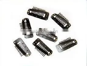 metal hair clips snap hair clips hair extension snap clips 3.8cm 10 teeth