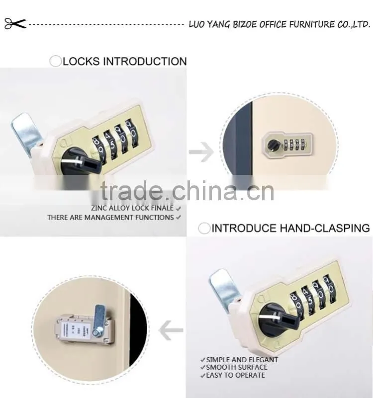 Misture-proof eco-friendly 5 doors stand foot locker