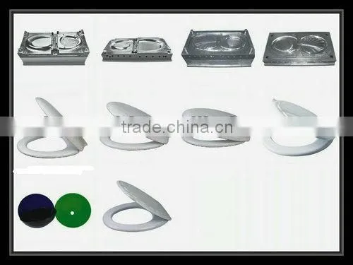 High polish plastic toilet mould commodity injection toilet seat mould plastic potty mould