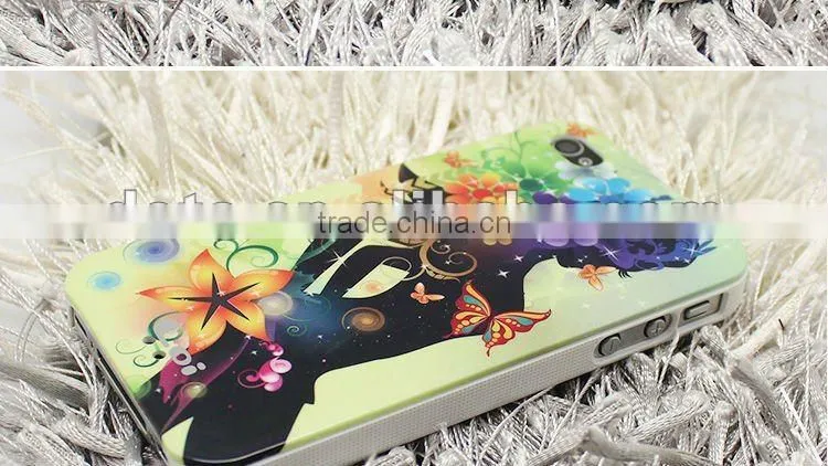 high quality fashion novelty mobile phone cover case for Iphone 4/4S