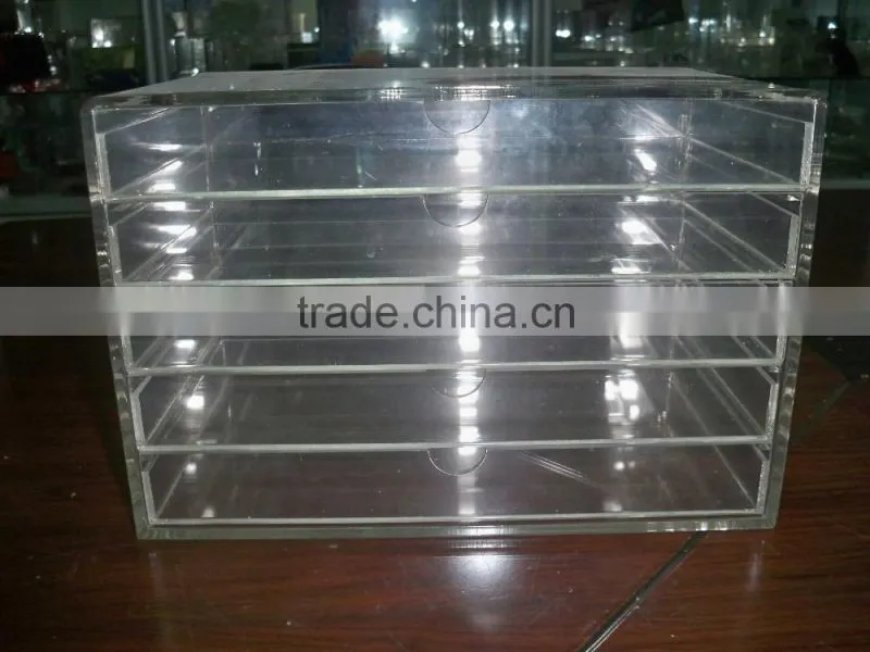 Manufacture small desk organizer acrylic organizer for wholesale