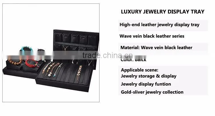 Pendant bracelet bangle display jewelry trays for drawers stackable