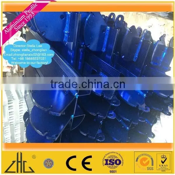 Customerized design Aluminum cnc profiles price per ton , Profils aluminium prices in china