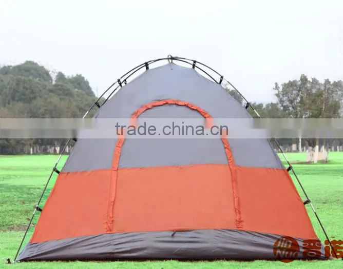 Outdoor 3-4 Person Fiberglass pole Camping/Hiking tent