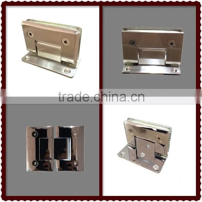 Good qaulity 180 degree shower hinge glass to glass shower door hinge