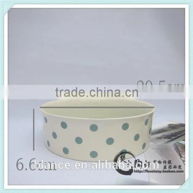 Ceramic Pet Food Bowl for Cat and Dog