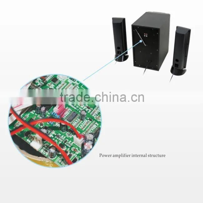 2014 new classic hifi 6.5 inch subwoofer round luxury bluetooth speaker made in China