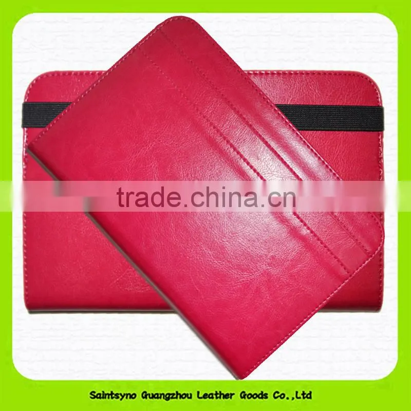 15047 Magnetic leather case for iPad mini smart cover sleep on/off for iPad mini