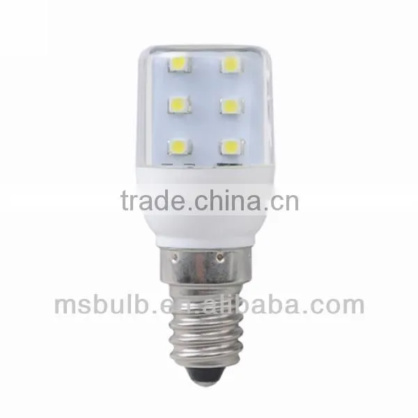e14 fridge bulb T25 fridge led bulb E14 E27 0.8W 12 SMD led