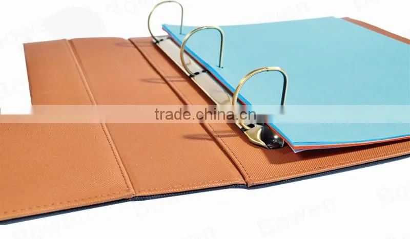 Faux leather document folder & PU file folder&business folder
