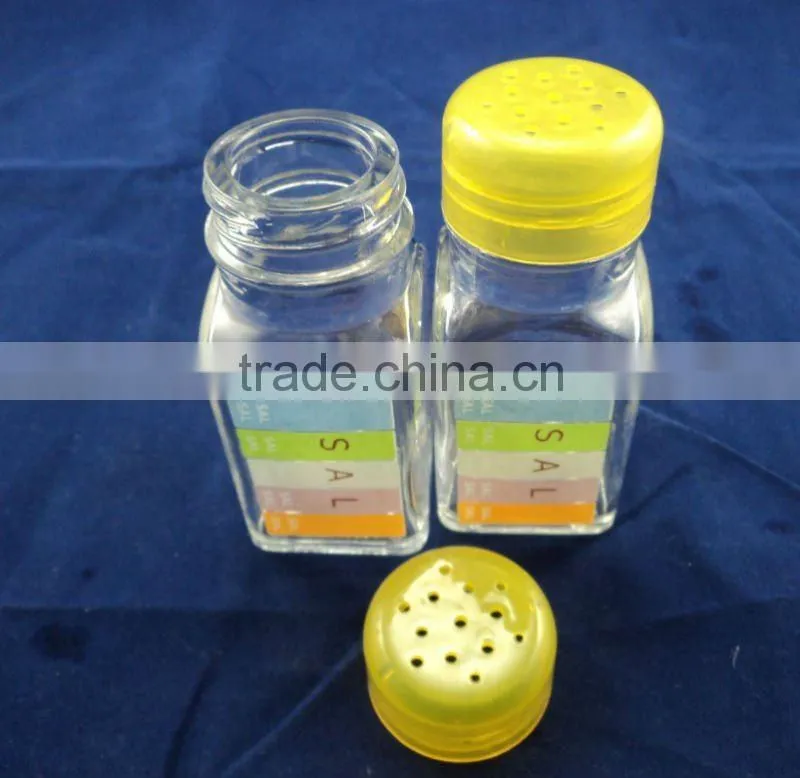 custom made spice jar, salt and pepper shaker