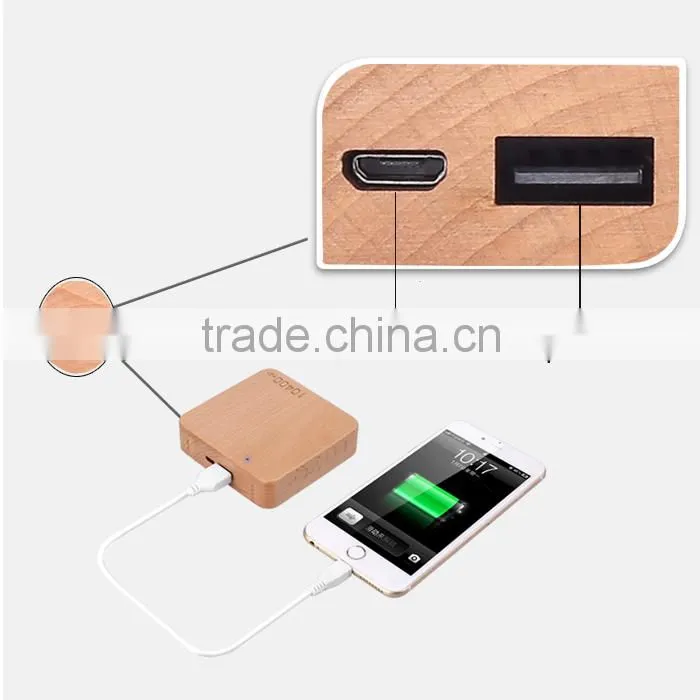 Power bank 2015 wooden powerbank cheap powerbank with lithium polymer powerbank