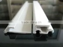 Custom White TPV sliding door profile plastic extrusion