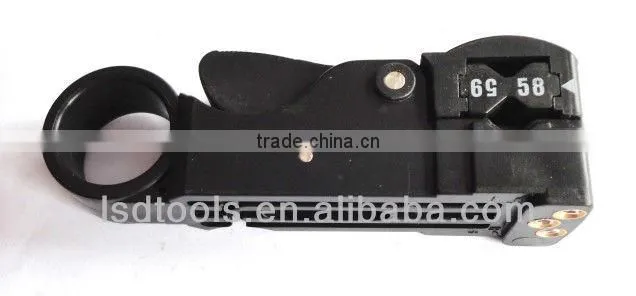LS-312B Coaxial cable stripper RG58 RG59 RG6 cable stripping machine manual tool manufacturer