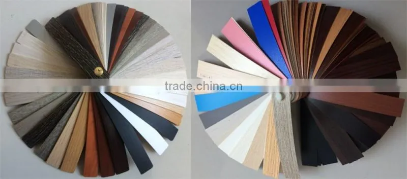 desk wood grain edge banding,furniture accessories,plastic edge trim