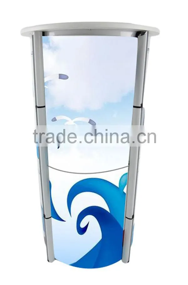 Circle Folding Poles Promotion Table
