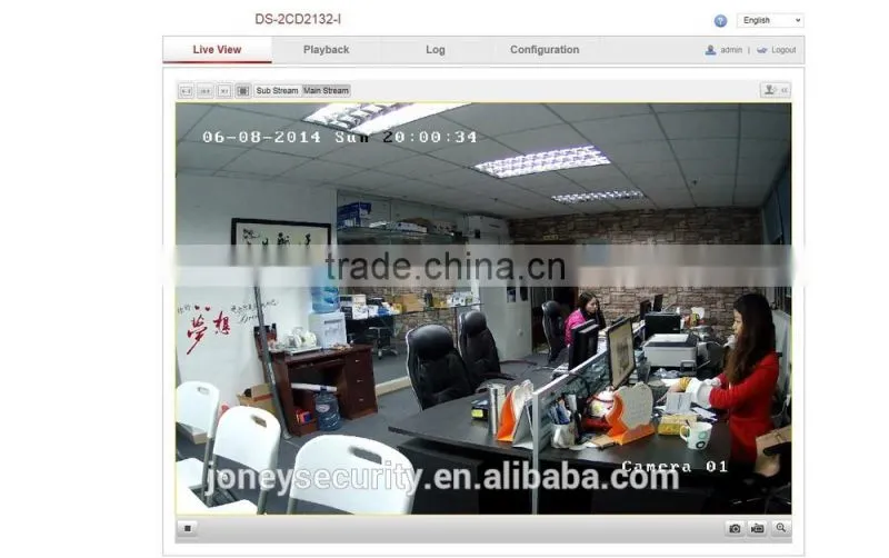 Hikvision 3MP poe ip camera DS-2CD2132-I / DS-2CD2132F-IS