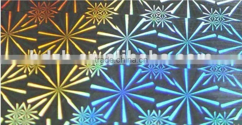 Aluminium foil with paper and hologram for cigarette packing