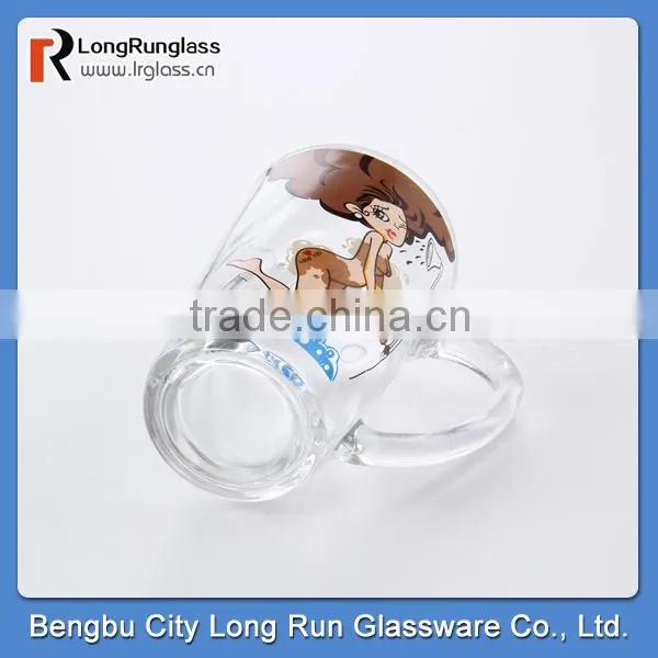 LongRun 12oz print drinking glass mugs