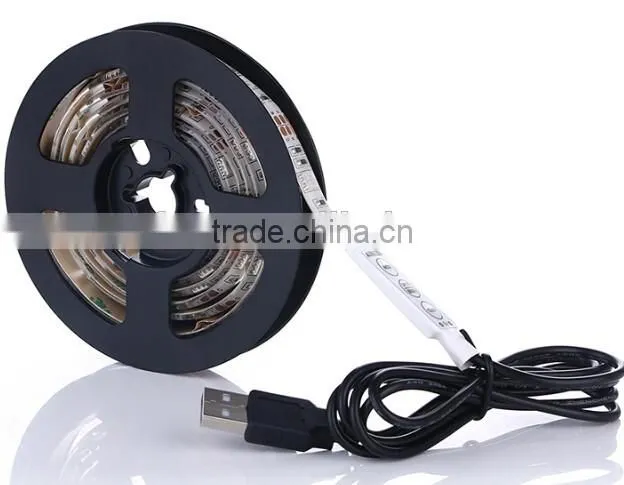 50cm/100cm/150cm/200cm LED USB LED Strip Light / Led strip with USB cable / led flexible strip light