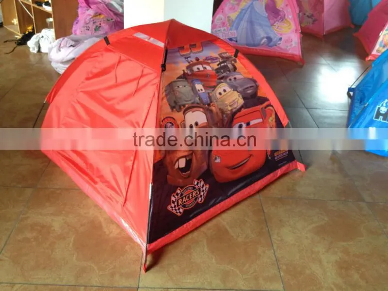 Cartoon Characters X frame Kids dome tent foldable tent fo kids