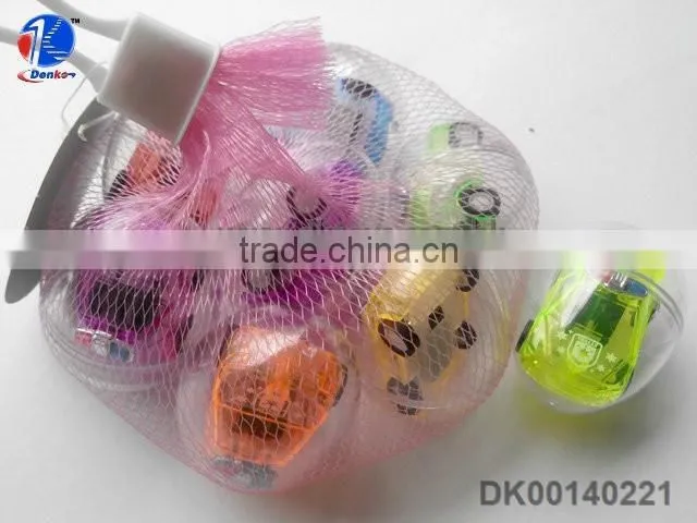 Colorful Pull Back Mini Plastic Toy Car