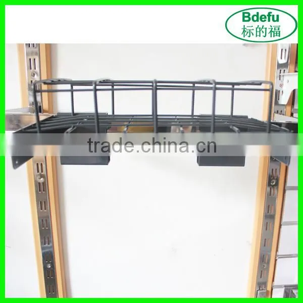 Metal hanging storage wire supermarket baskets,supermarket shelf