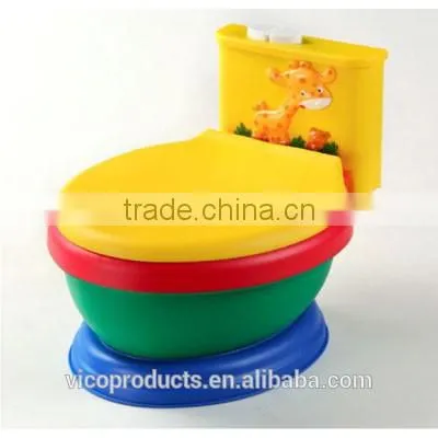 Hot sales musical and light light baby potty baby closestool