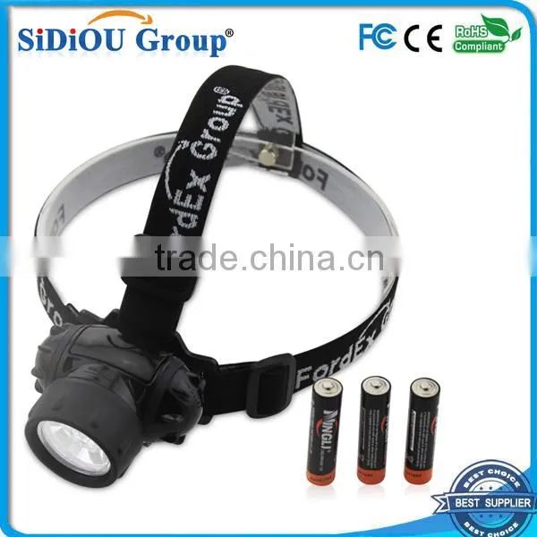 Fordex Group 7 LED Headlamp Headlight, Water Resistant , Head Safety Lamp, Flash Light For Cycling, Climbing, Mountain Biking