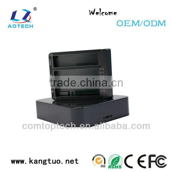 Three bays SATA IDE USB3.0 for 2.5/3.5 inch hard drive docking station