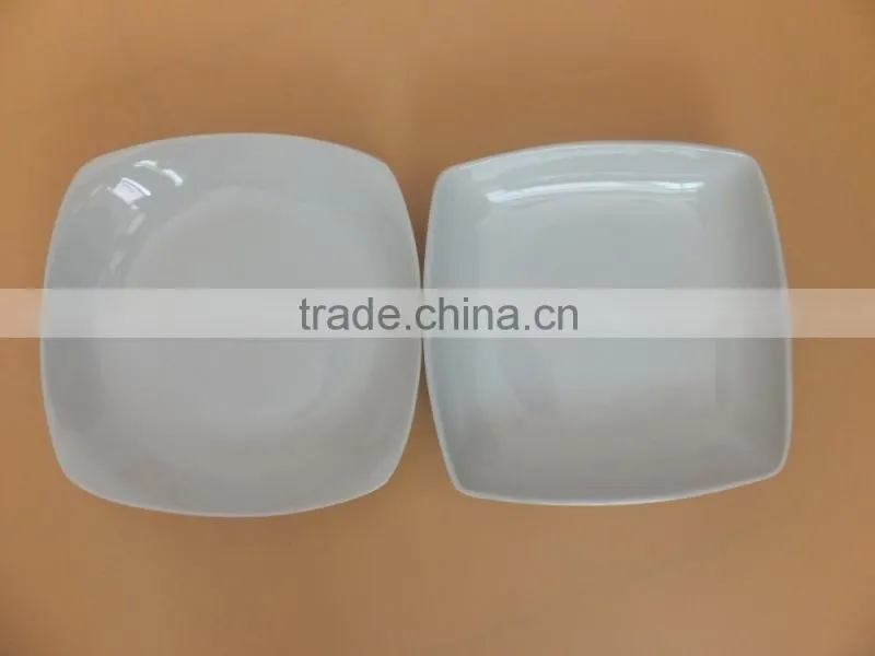 wholesale restaurant porcelain dinner plates,cheap bulk 10''ceramic plate dishes for restaurant stock