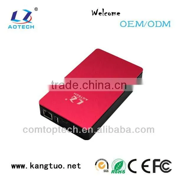 Wireless WIFI nas hdd case 2.5 hdd case to 1tb