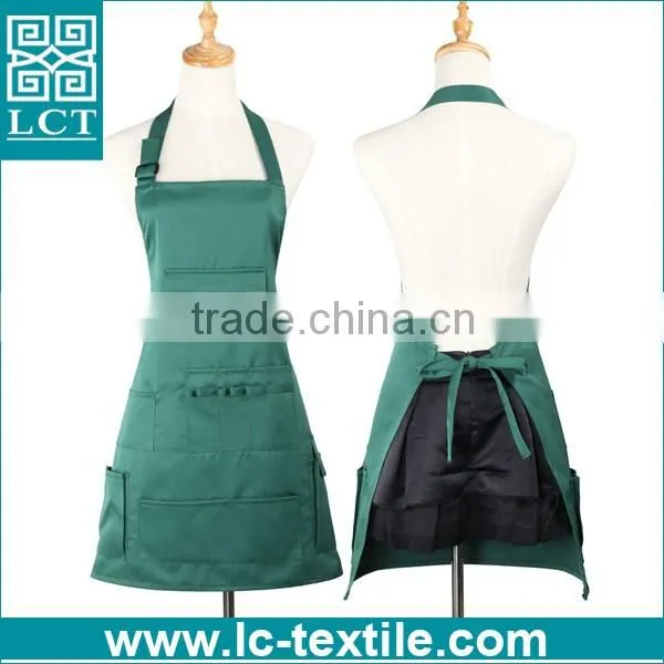 china factory wholesale hot customized hair salon aprons wth tool pockets