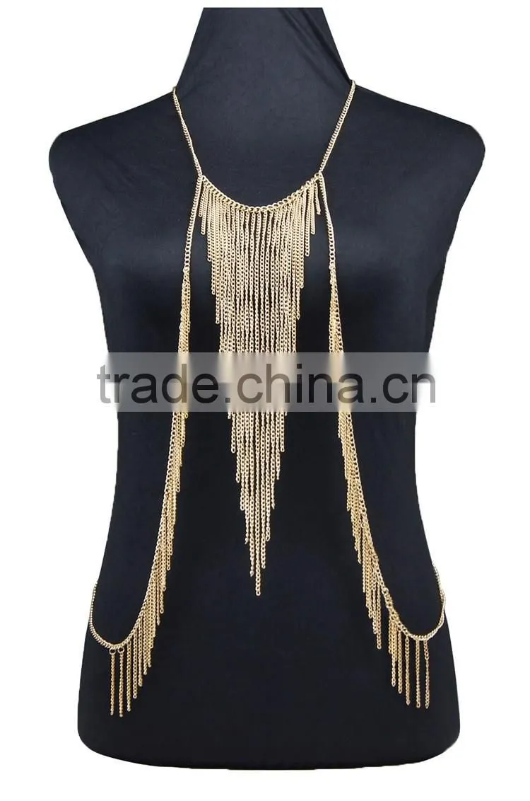Alloy tassel sexy waist chain belly chain