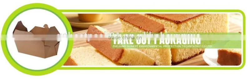Zhejiang GoBest Disposable custom printed paper salad box