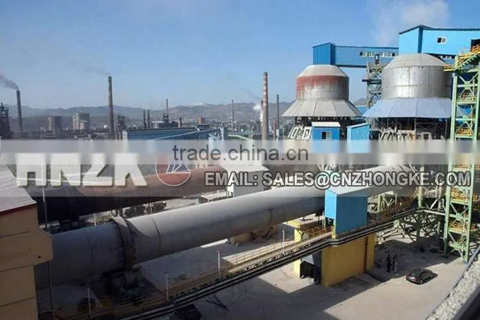 Energy-saving active lime rotary kiln for lime plant