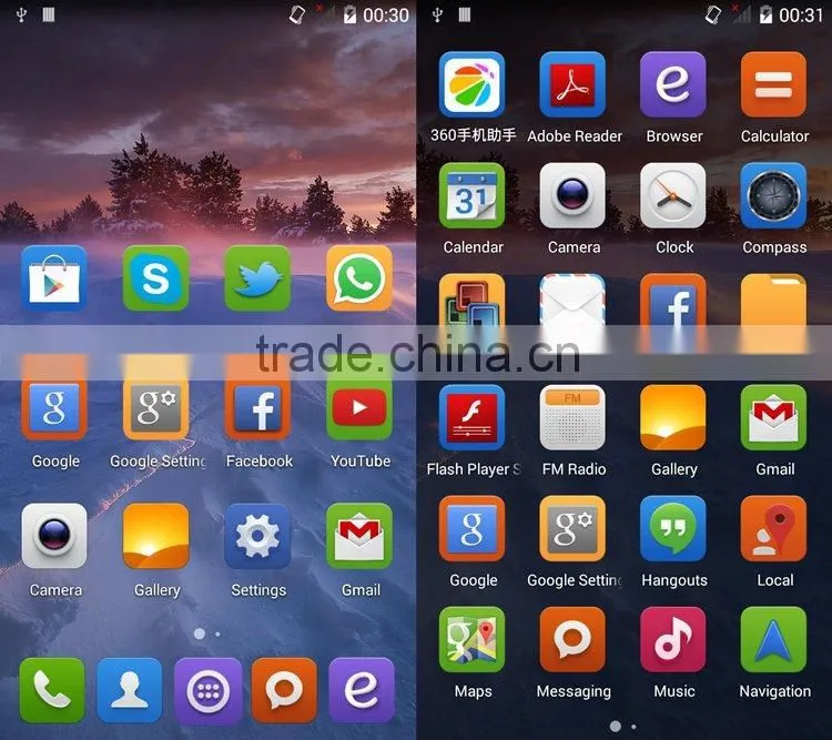 SISWOO Cooper I7 Smartphone 4G LTE 64bit MTK6752 Octa Core 2GB 16GB 5.0 Inch