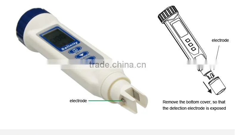 AZ8371 Portable Pen Style Water Quality Analisis Instrument Salinity Meter