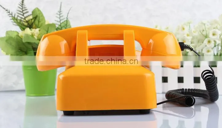 Vintage Style Classic Rotary Retro Telephone With Sim Card