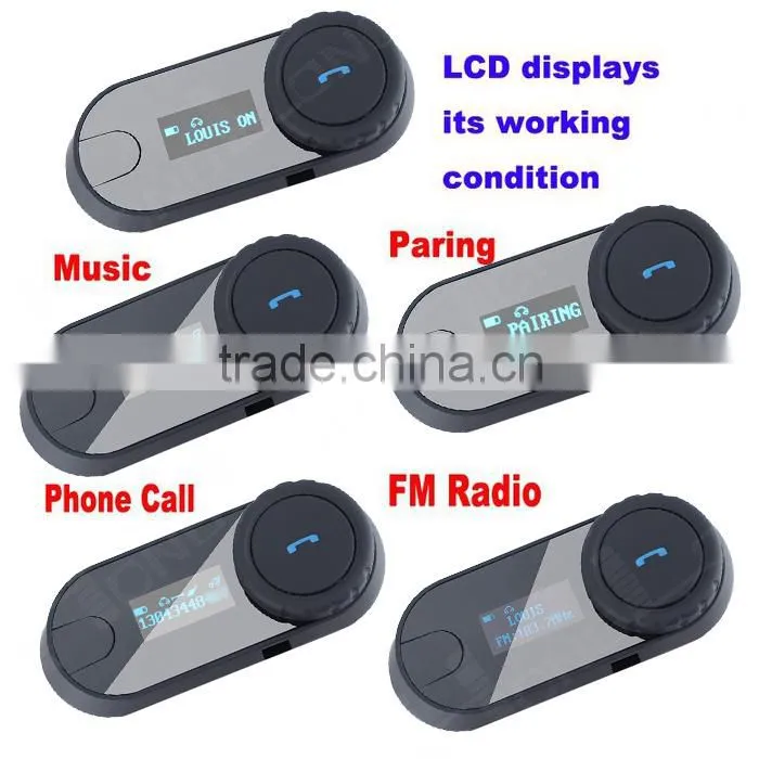 2016 Newst motorcycle bluetooth headset