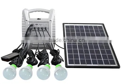 Best price for 8w 12v portable solar power system with solar product
