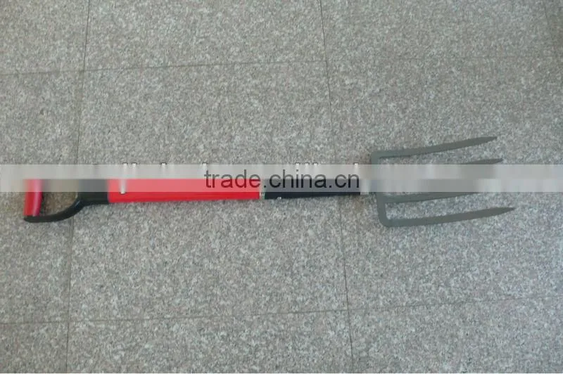 Forged garden fork with handle F115-1FU