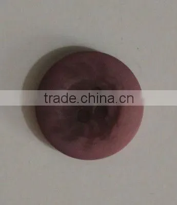 Plastic fashion button garment accessory