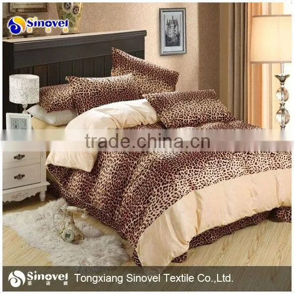100% Polyester Animal Print Velvet Fabric for Toys