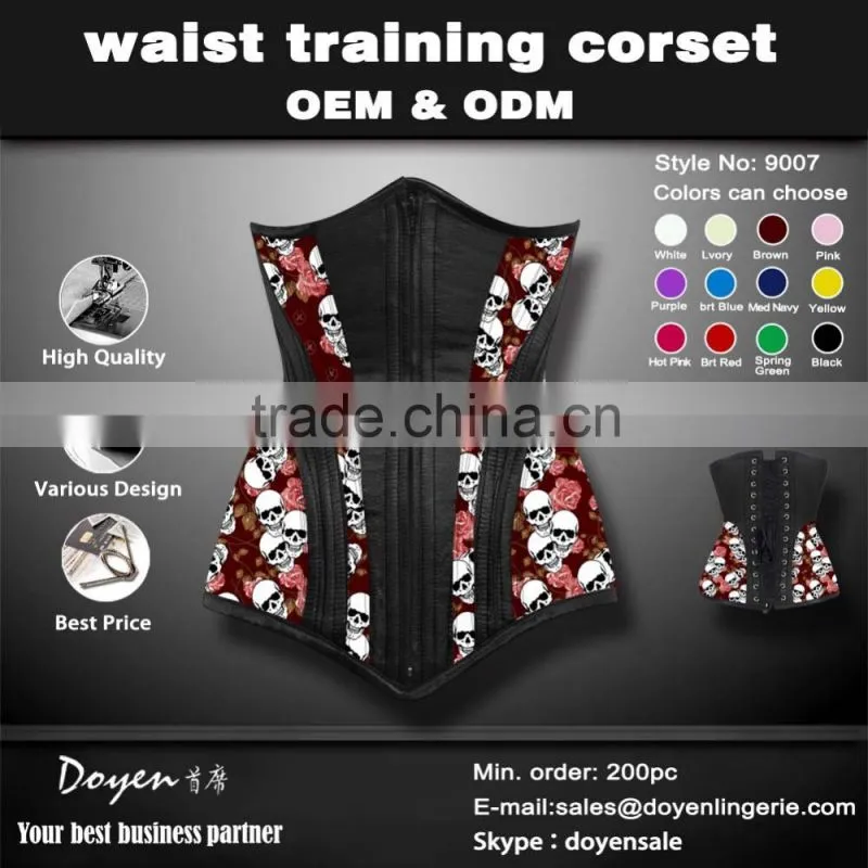 Guangzhou corset manufacturer waist slimming corset weight loss corset