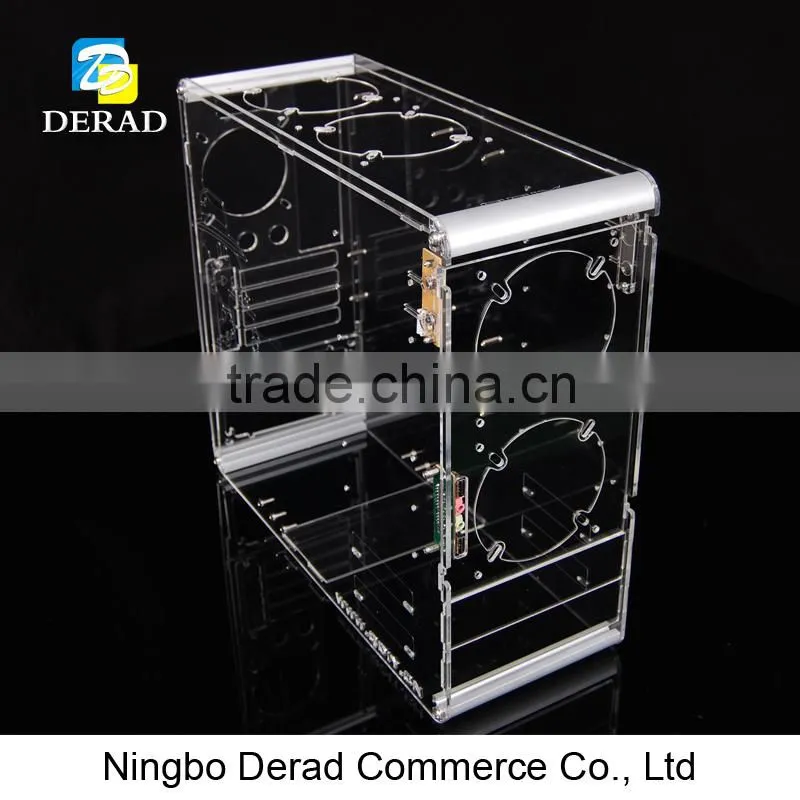 PC-A006 Acrylic Customised Vertical ATX Computer Case
