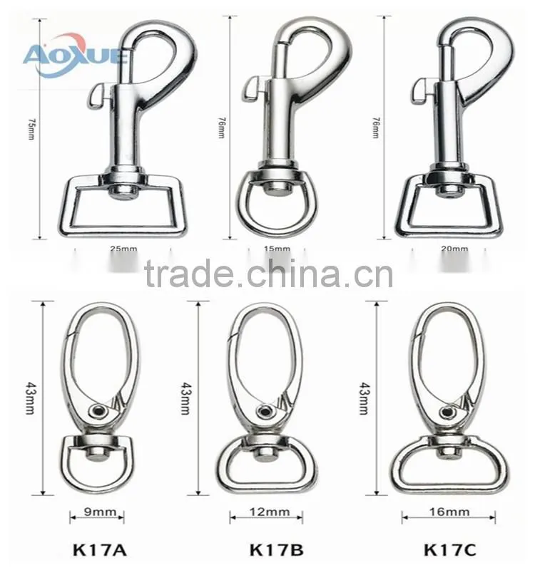 dog leash lanyards bag fittings spring snap hook