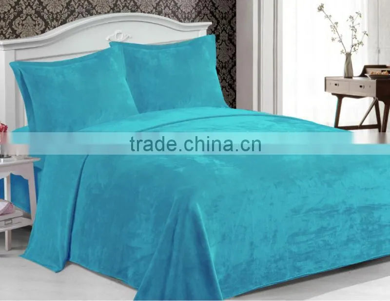 The most popular flannel blanket/quilt, solid flannel blanket
