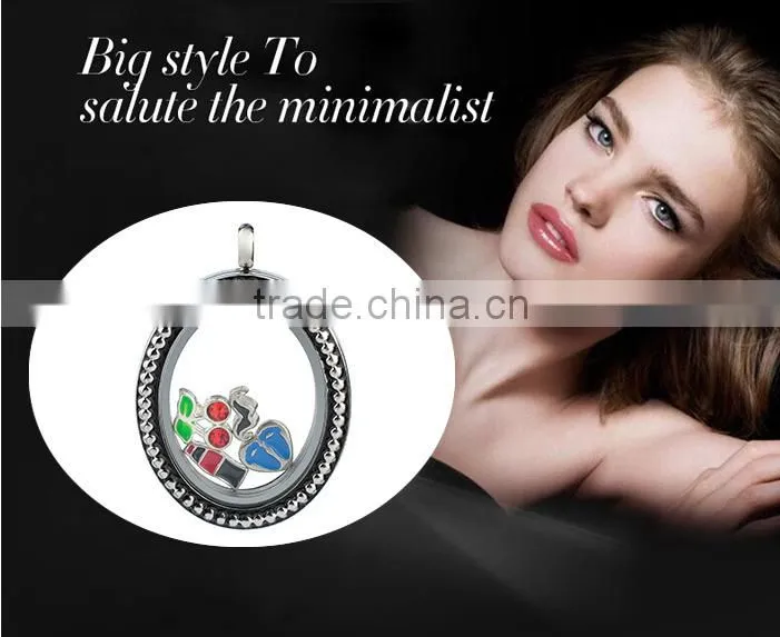 vintage lockets oval shape lockets for promotion